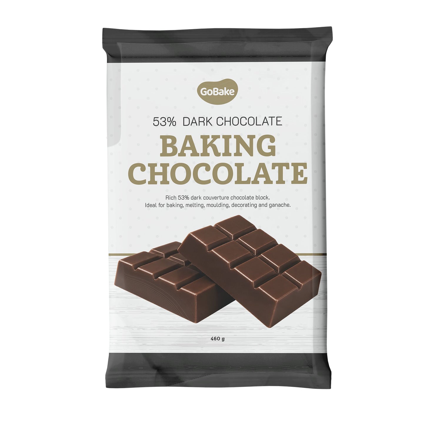 53% Dark Chocolate Bakers Block | 460G