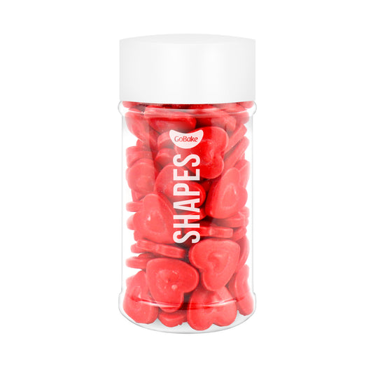 Red Jumbo Hearts Candy Shapes | 75G
