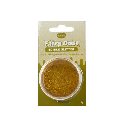 Edible Glitter Dust Gold | 2G