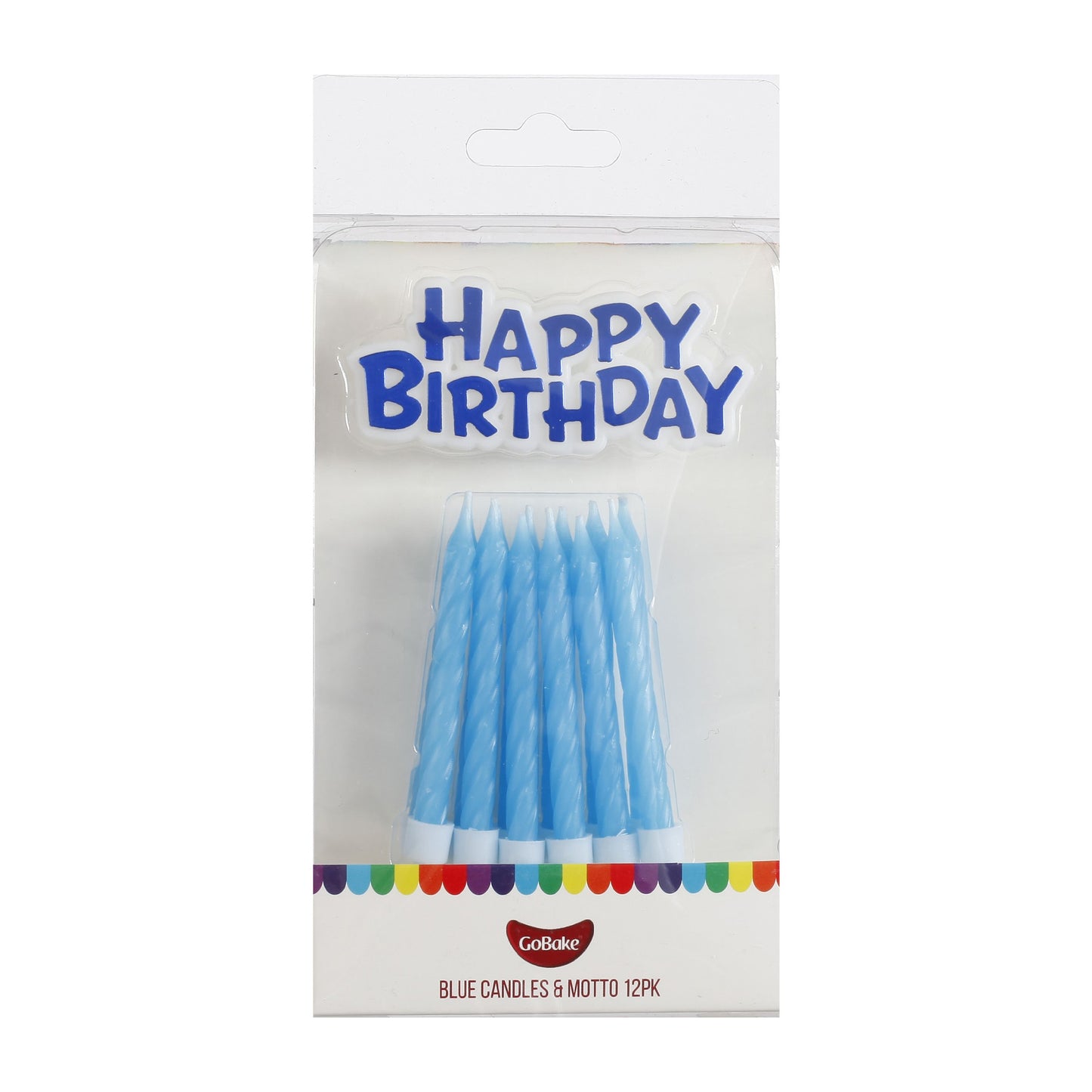 Blue Candles & Motto | 12pc + Motto