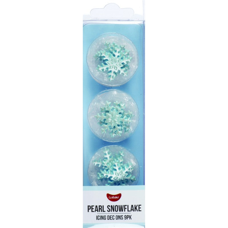 Blue Snowflake Dec On | 9pk