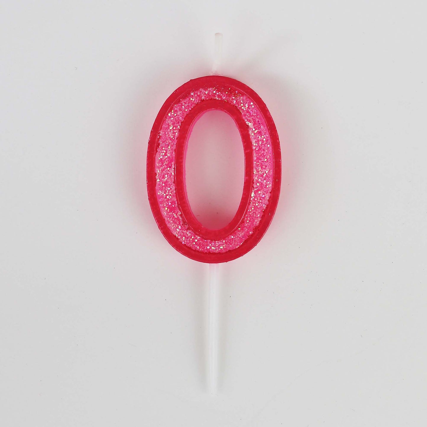 Mini Modern Number 0 Candle