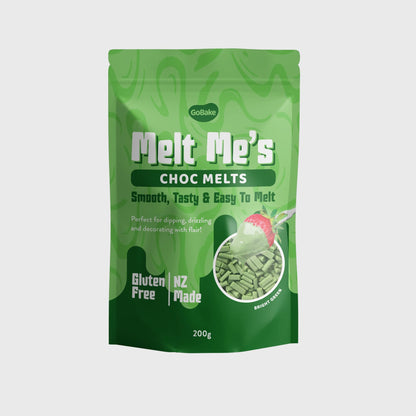 Melt Mes Bright Green Choc Melts | 200G
