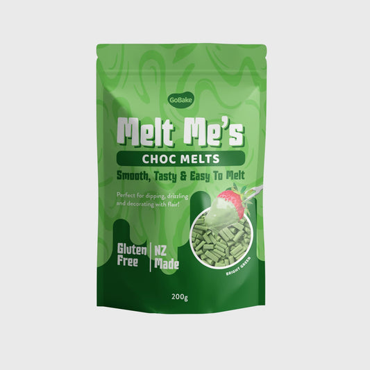 Melt Mes Bright Green Choc Melts | 200G