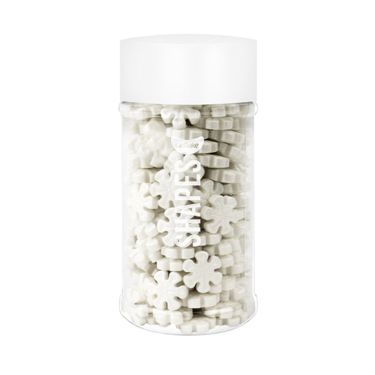Pearl White Snowflake Candy Shapes | 70G
