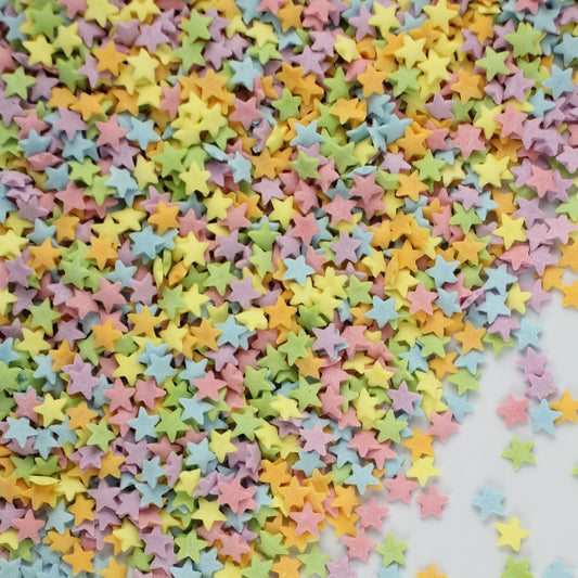 Pastel Stars Sprinkle Shapes | 60G