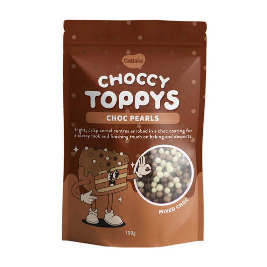 Choccy Toppys Mixed Choc Pearls | 100G