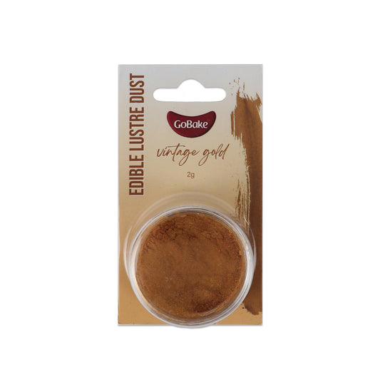 Edible Lustre Dust Vintage Gold | 2G