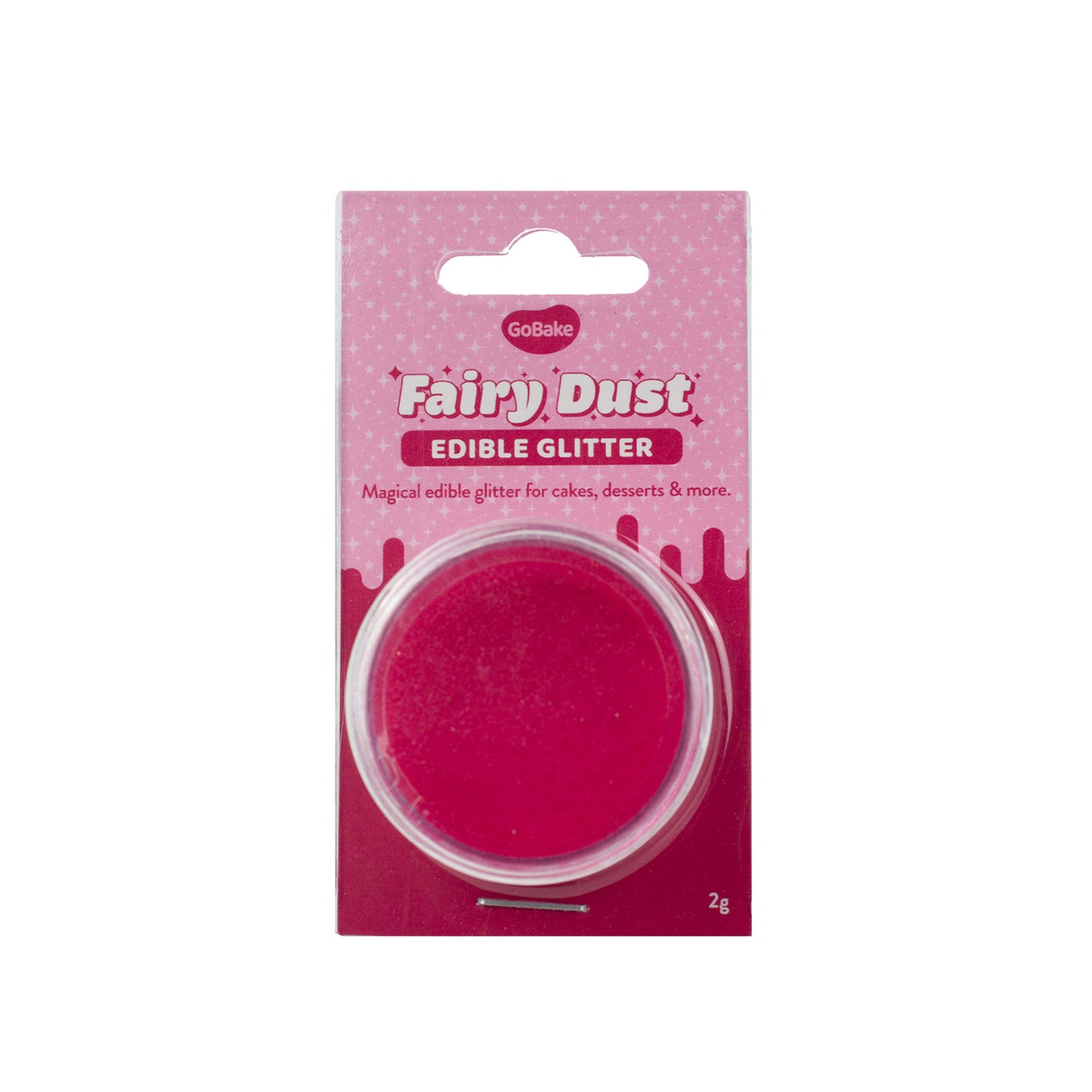 Edible Glitter Dust Pink | 2G