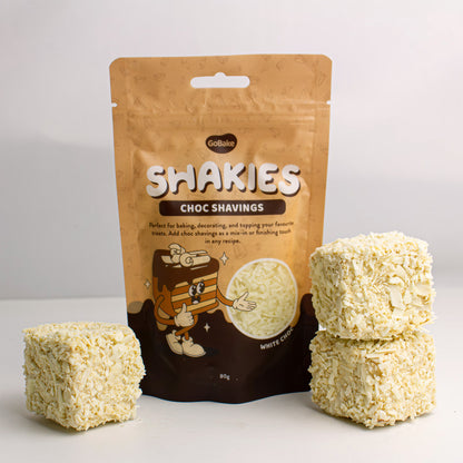 White Choc Shakies | 80G