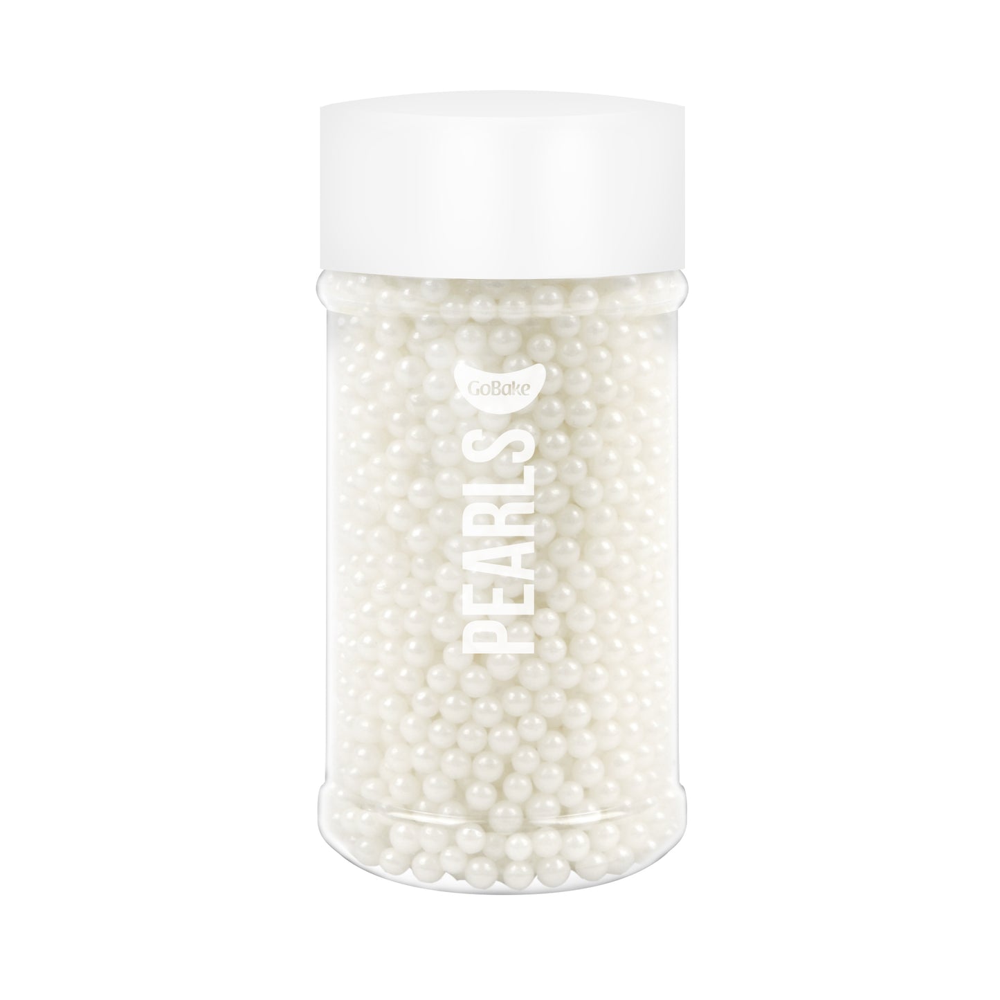4mm Pearl White Sugar Pearls | 80G