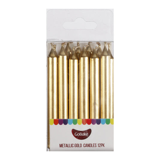 Gold Candles | 8cm