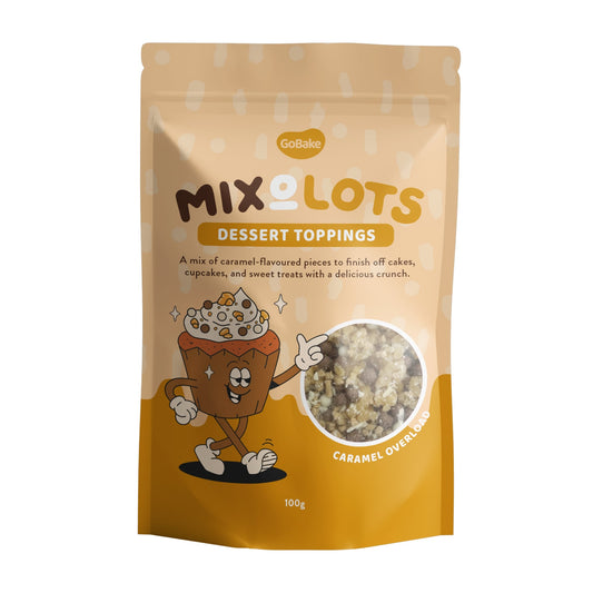 Mix O Lots Caramel Overload Dessert Toppings | 100G