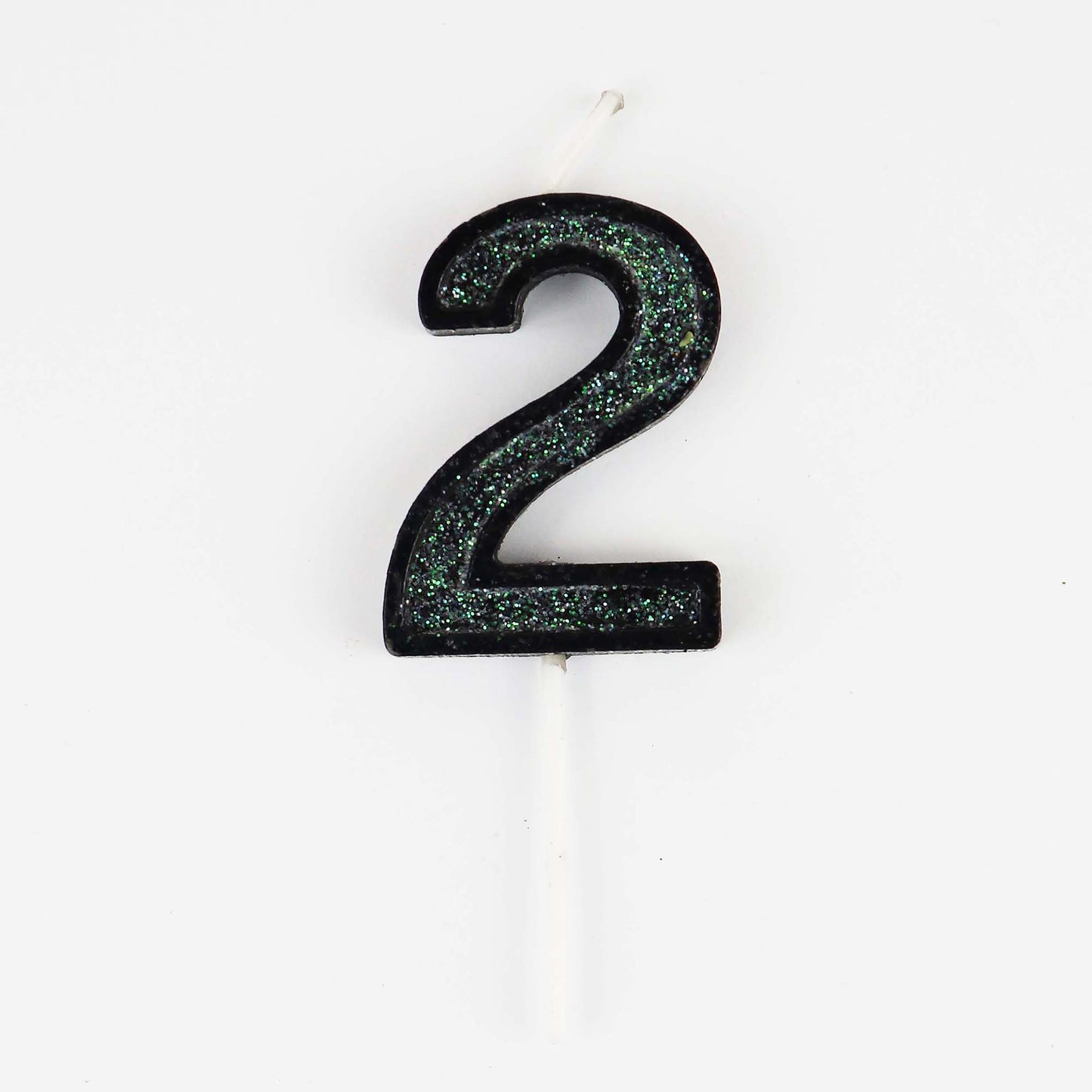 Mini Modern Number 2 Candle