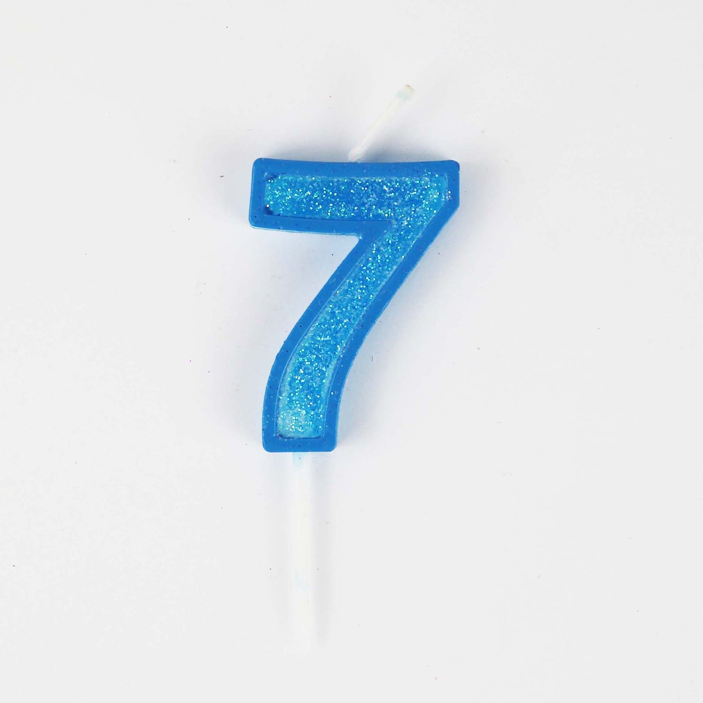 Mini Modern Number 7 Candle