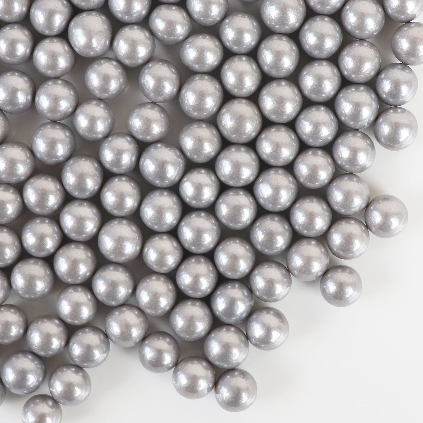 7mm Pearl Silver Sugar Pearls | 80G