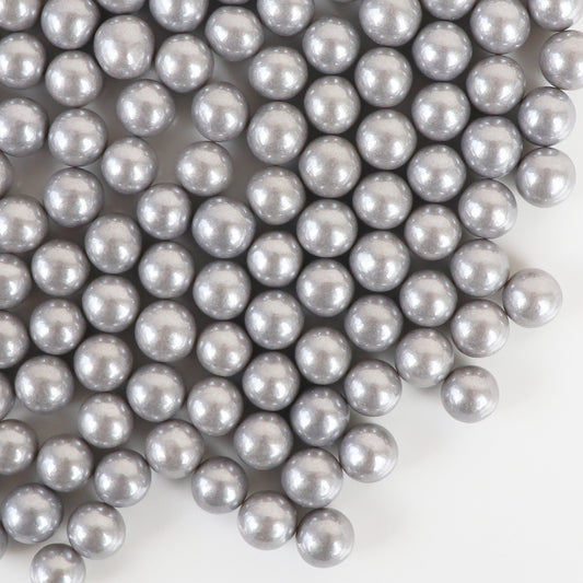 7mm Pearl Silver Sugar Pearls | 80G