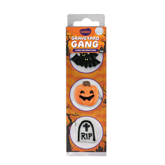 Graveyard Gang Icing Decorations | 7Pk