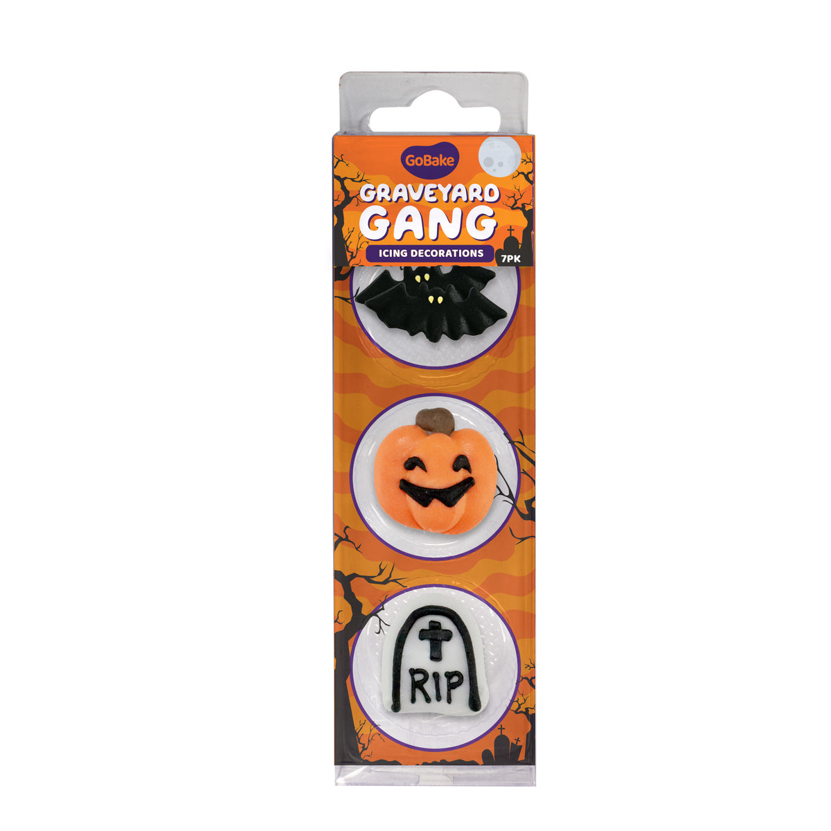 Graveyard Gang Icing Decorations | 7Pk