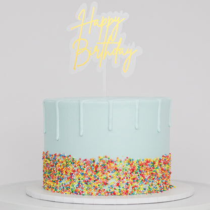 Round Cake Drum 12mm | White | 12 Inch