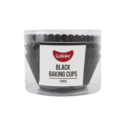 Black Baking Cups 50x35mm | 72PK