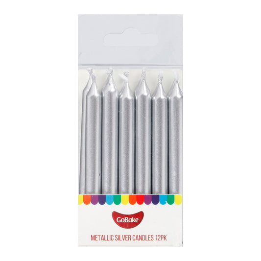 Silver Candles | 8cm
