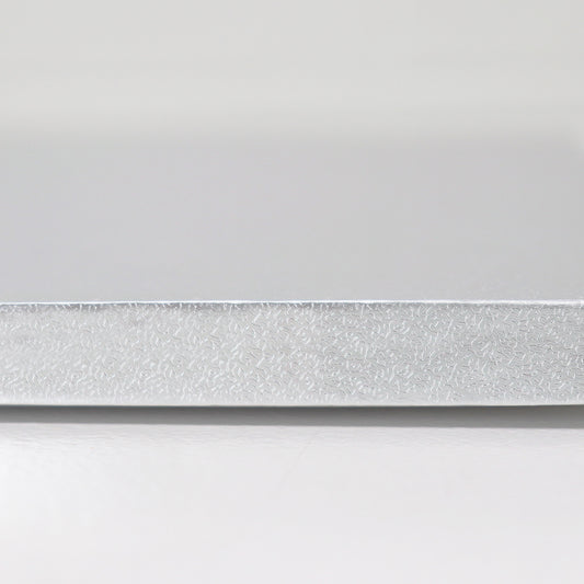 12mm Cake Drum Silver Square Wrapped 17 Inch