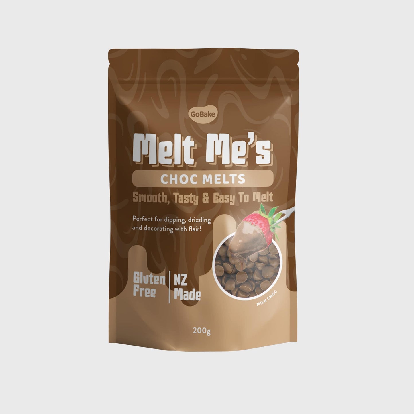 Melt Mes Milk Choc Melts | 200G
