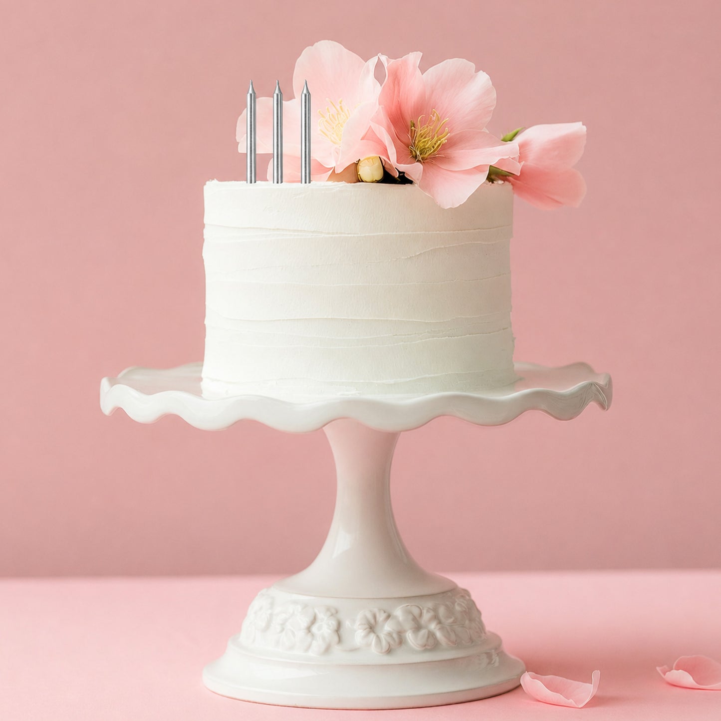 Silver Candles | 8cm