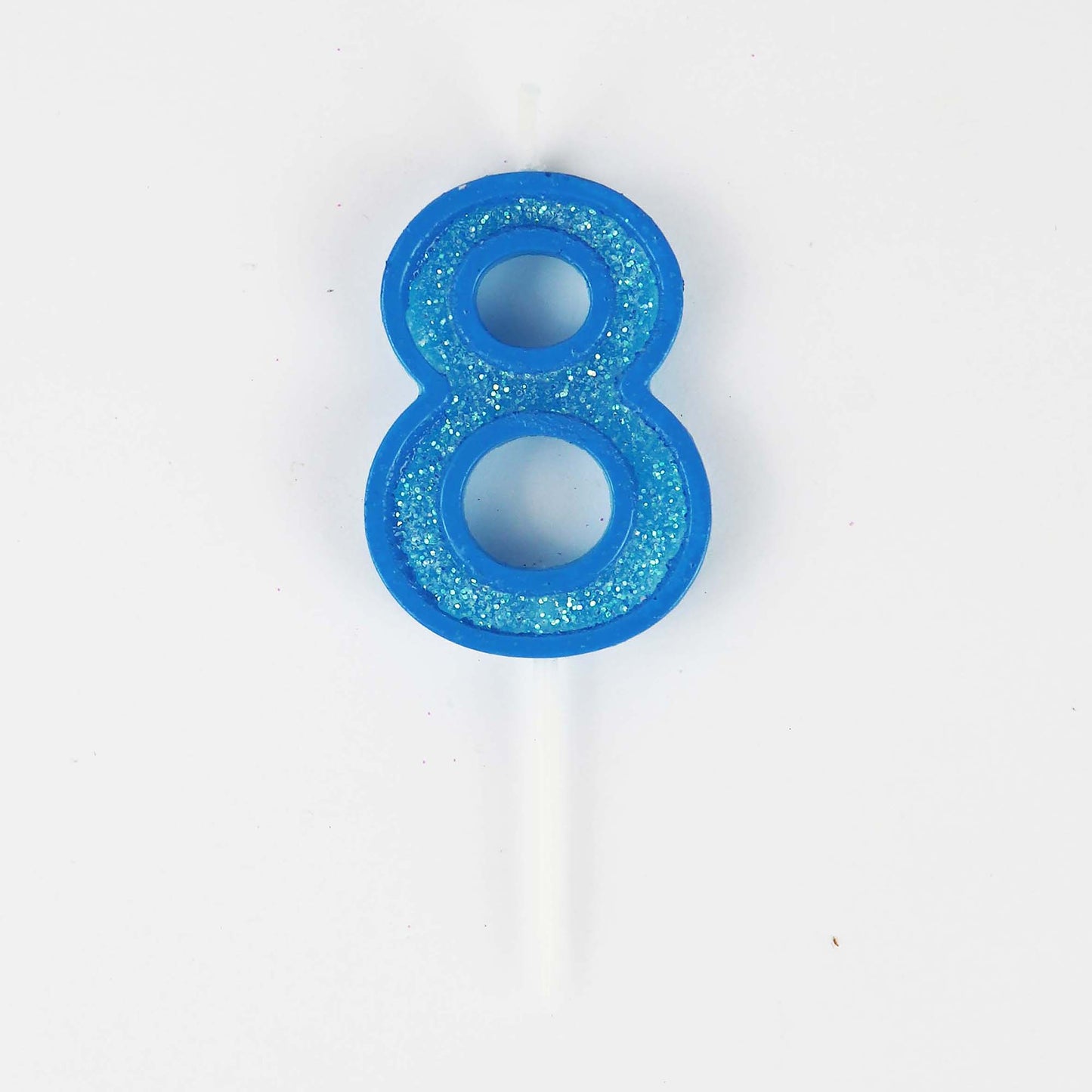 Mini Modern Number 8 Candle
