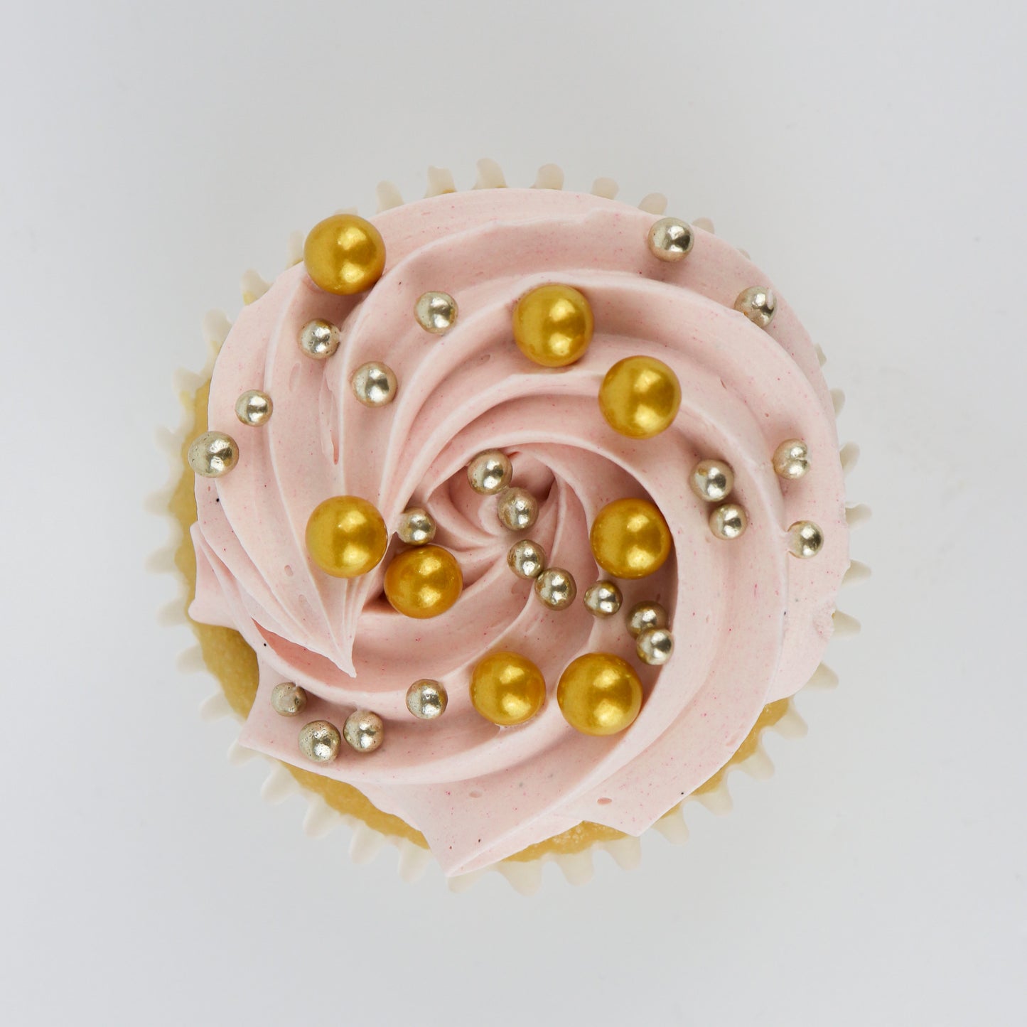 7mm Pearl Gold Sugar Pearls | 80G