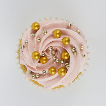 7mm Pearl Gold Sugar Pearls | 80G
