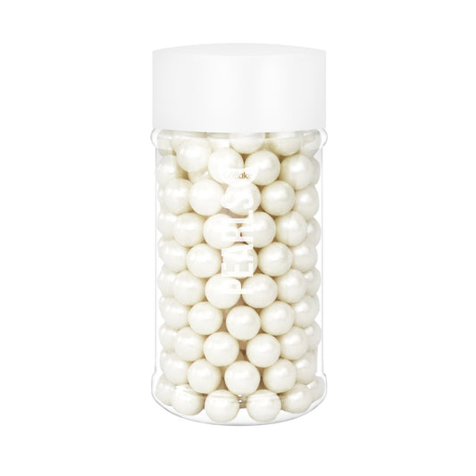 7mm Pearl White Sugar Pearls | 80G