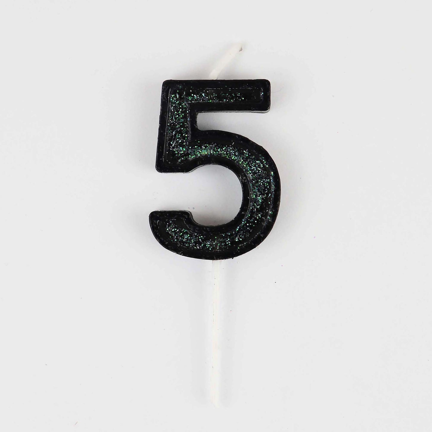 Mini Modern Number 5 Candle