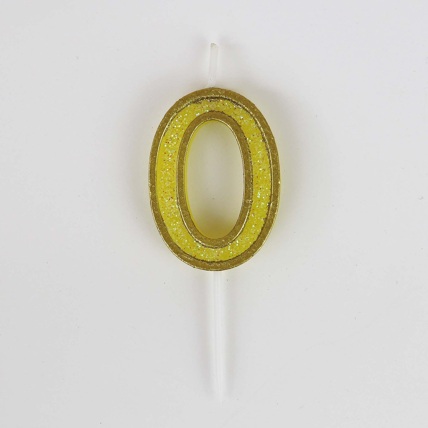 Mini Modern Number 0 Candle