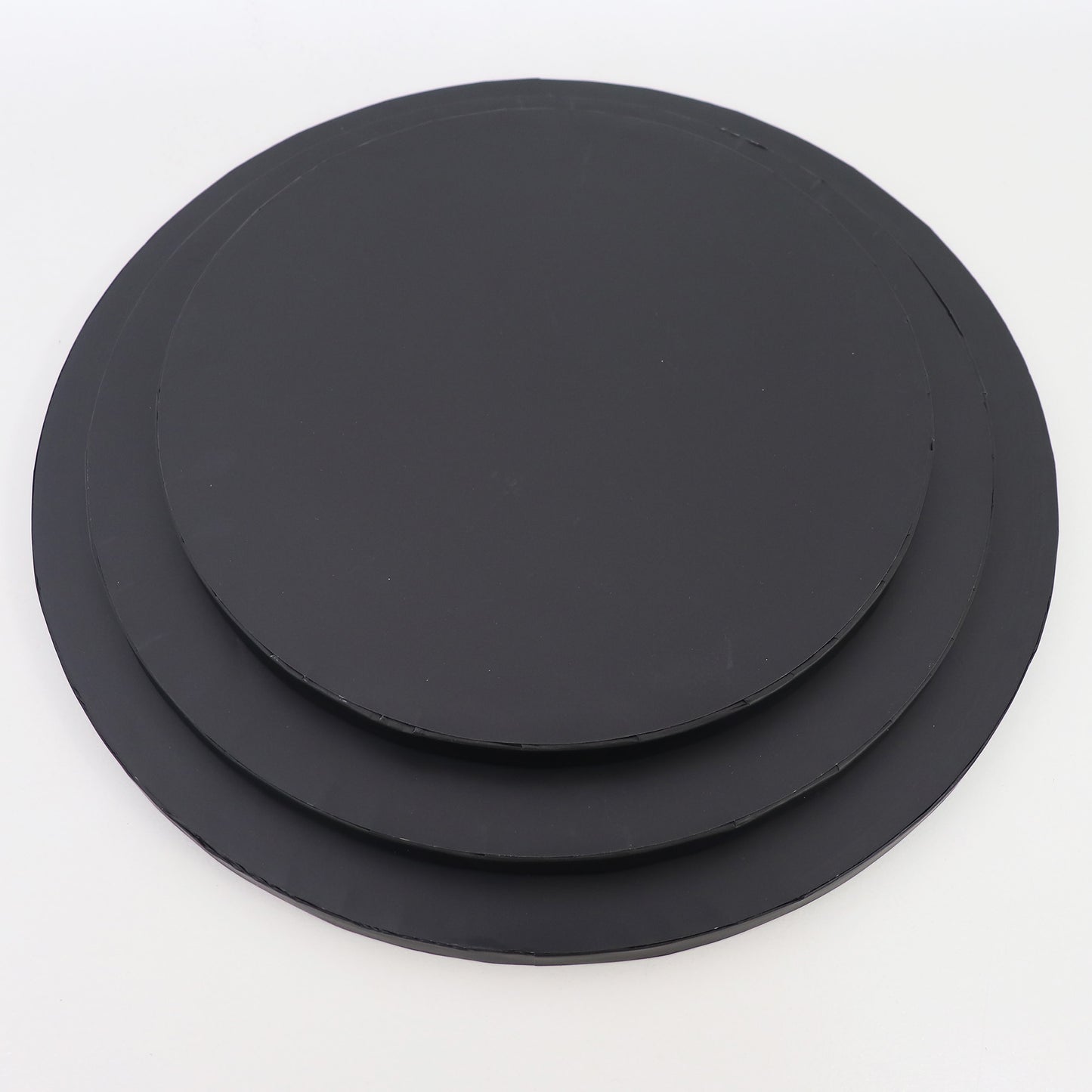Round Cake Drum 12mm | Black | 14 Inch