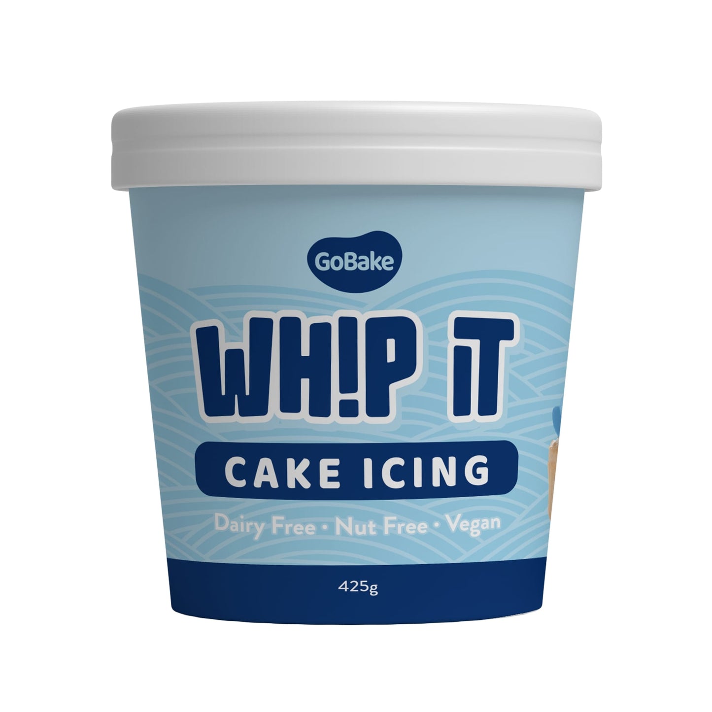 Whip It Vanilla Pastel Blue Cake Icing | 425G
