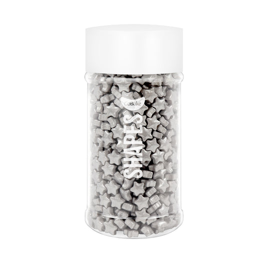 Silver Stars Candy Shapes | 80G