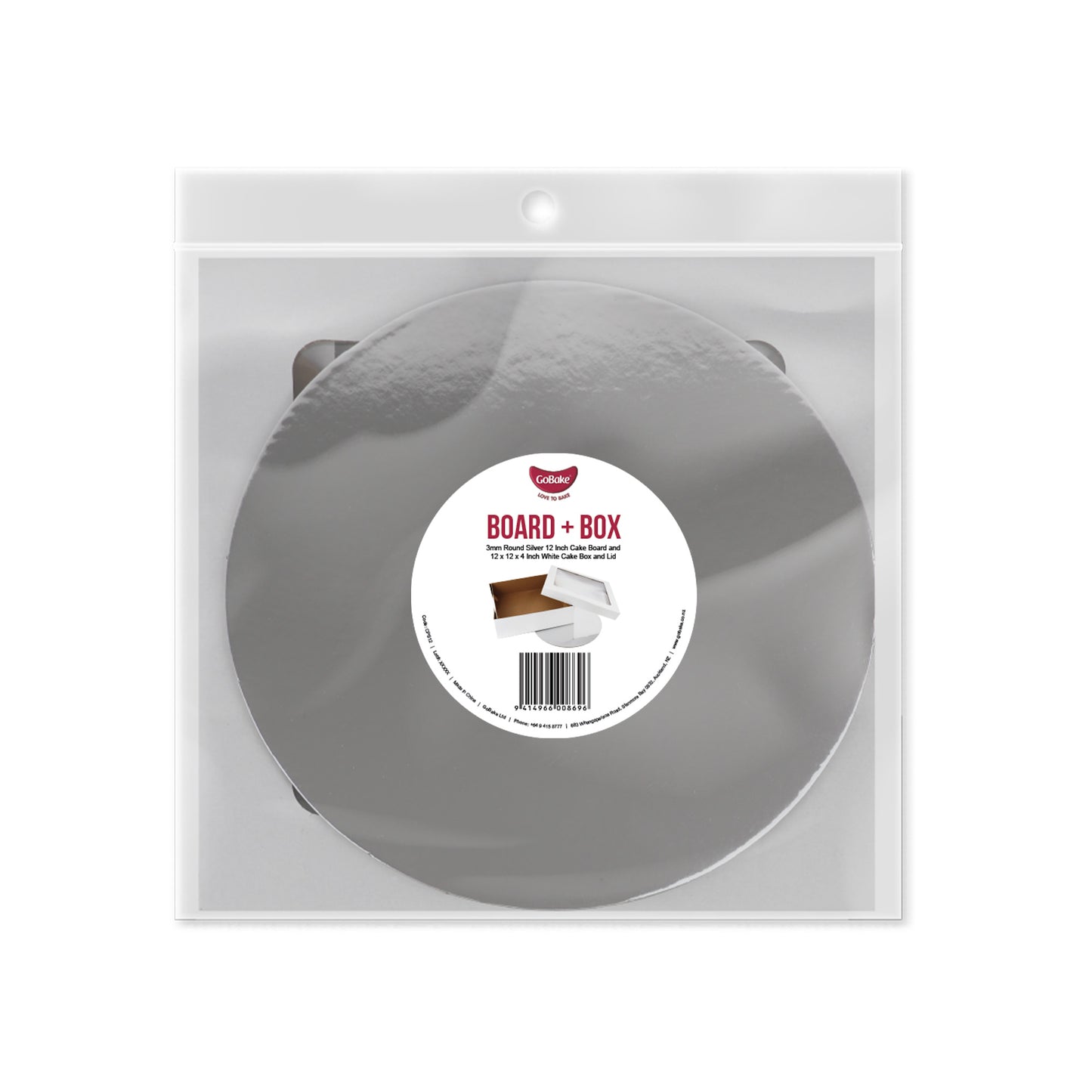 Silver Board+Box Set | 12 Inch
