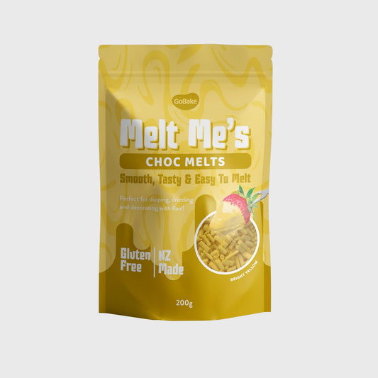 Melt Mes Bright Yellow Choc Melts | 200G