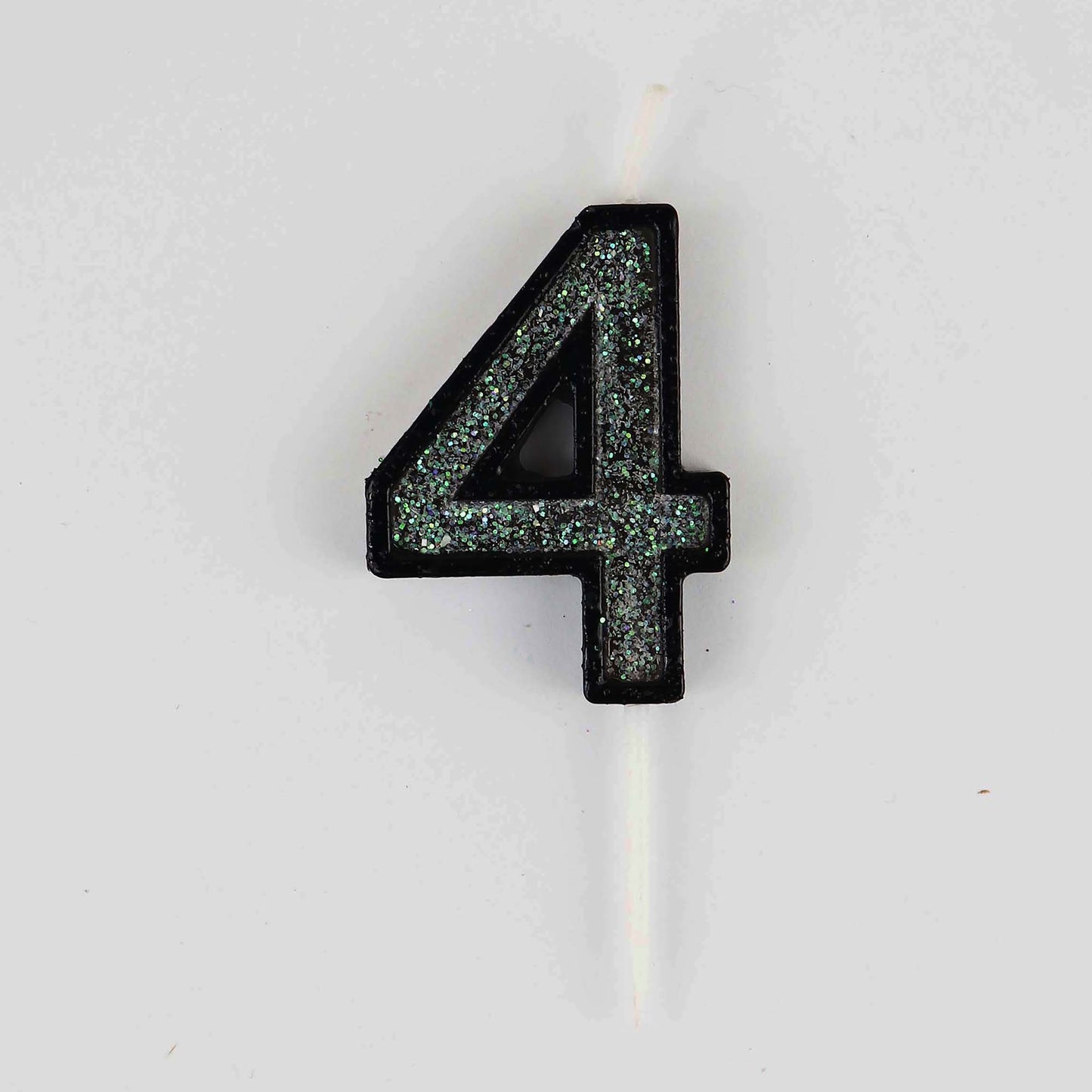 Mini Modern Number 4 Candle