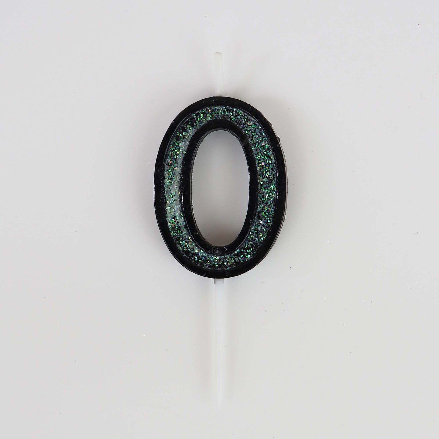 Mini Modern Number 0 Candle