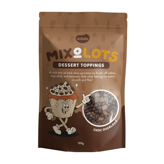 Mix O Lots Choc Overload Dessert Toppings | 100G