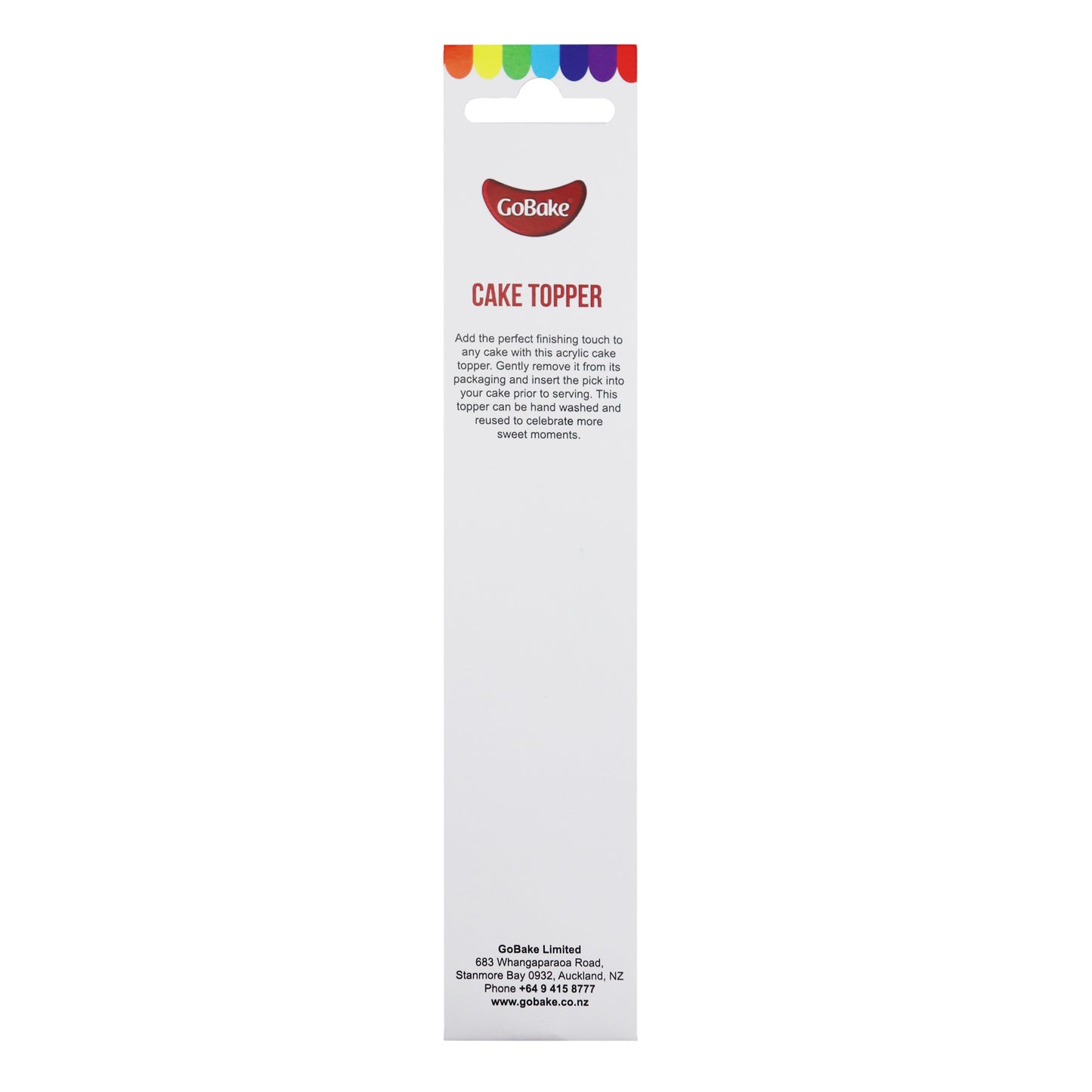 Small Number 7 Topper | Gold