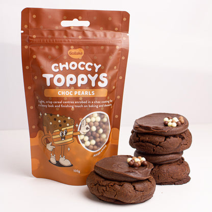 Choccy Toppys Mixed Choc Pearls | 100G