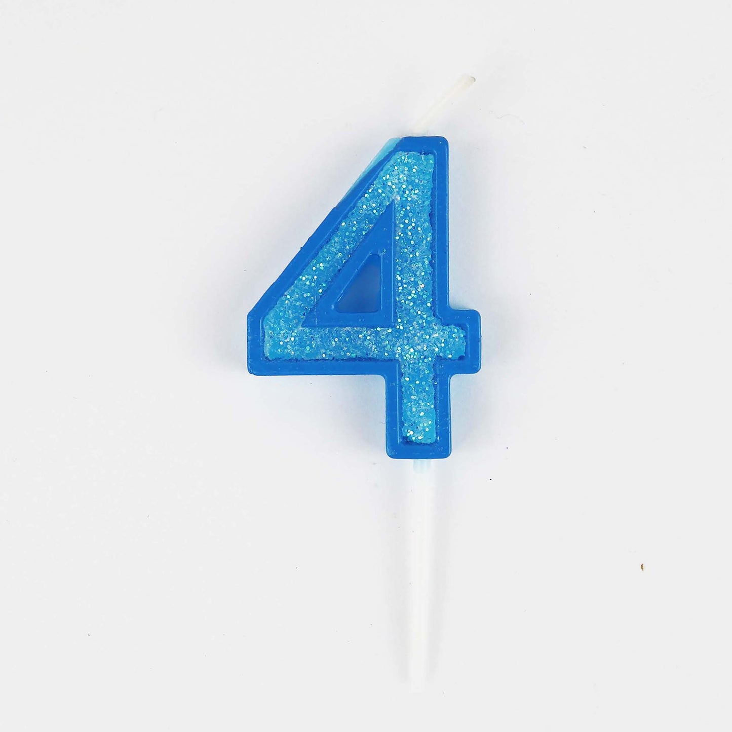 Mini Modern Number 4 Candle