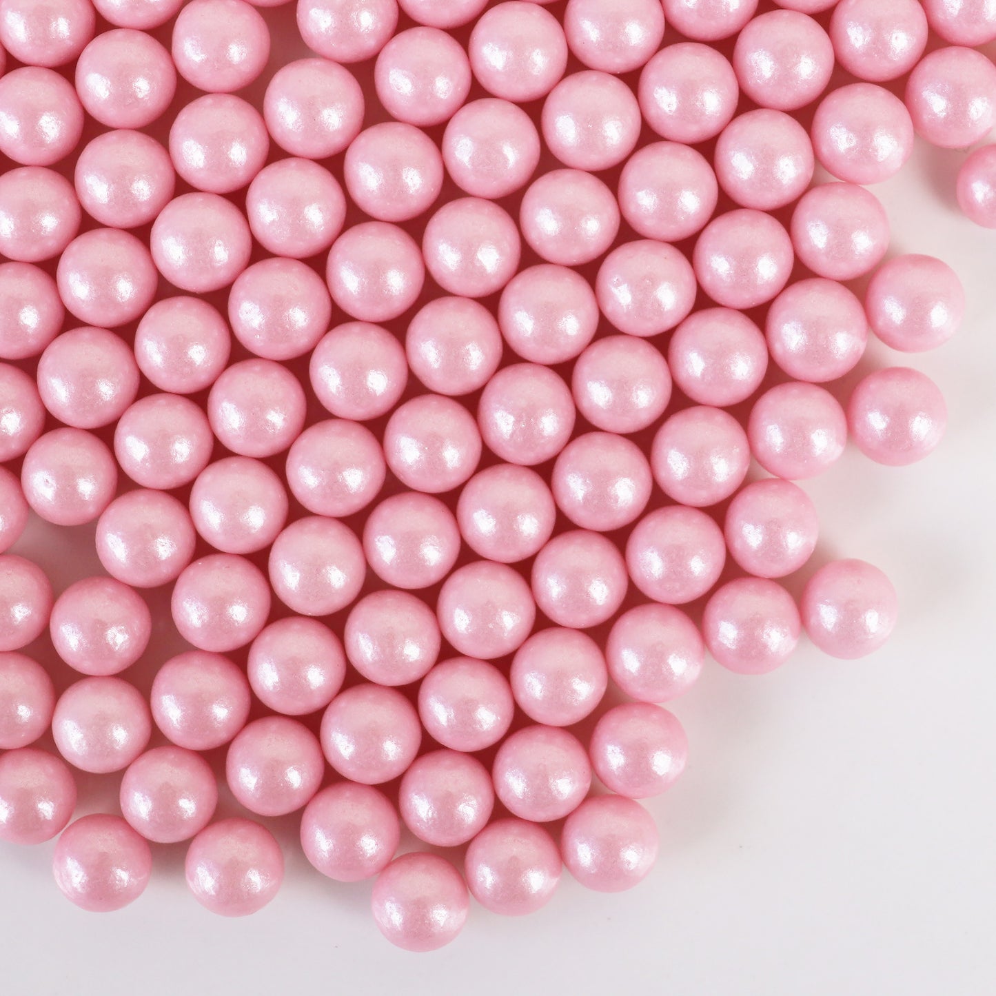 7mm Pearl Pink Sugar Pearls | 80G