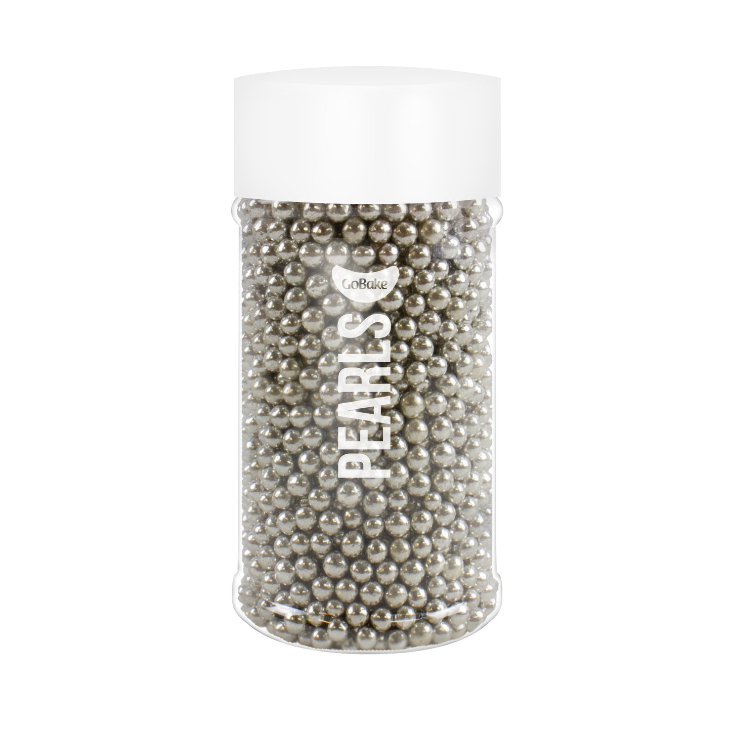 Shiny Silver Cachous Balls 4mm | 90G