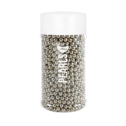 Shiny Silver Cachous Balls 4mm | 90G