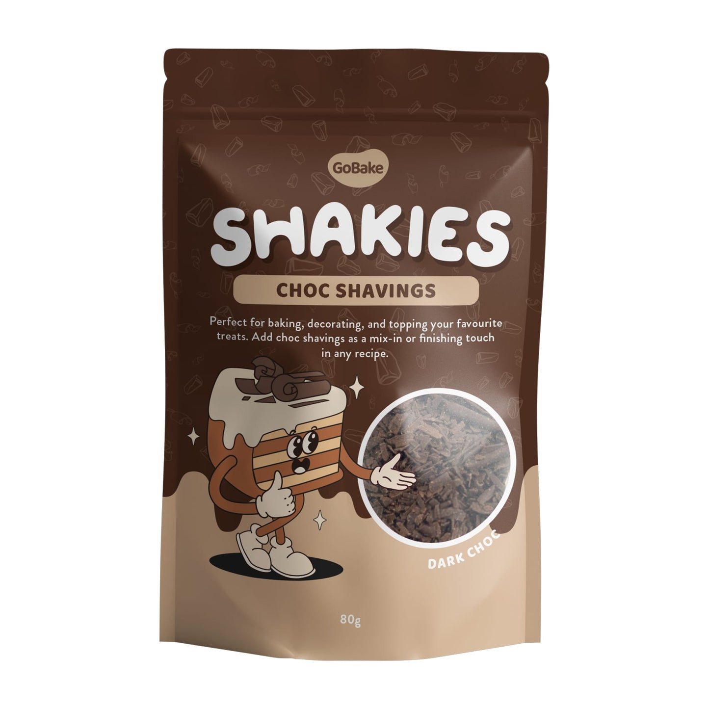 Dark Choc Shakies | 80G